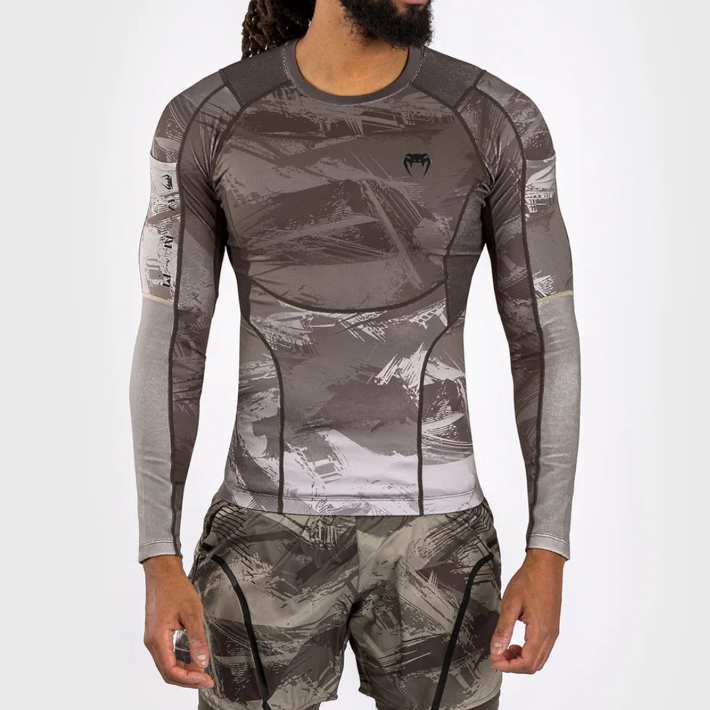 VENUM Electron 3.0 Rashguard Sand Brown - XXL